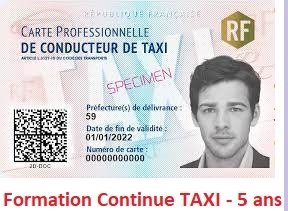 Formation Continue TAXI Parisien du 14/10 au 15/10/2023 Champs sur Marne 77